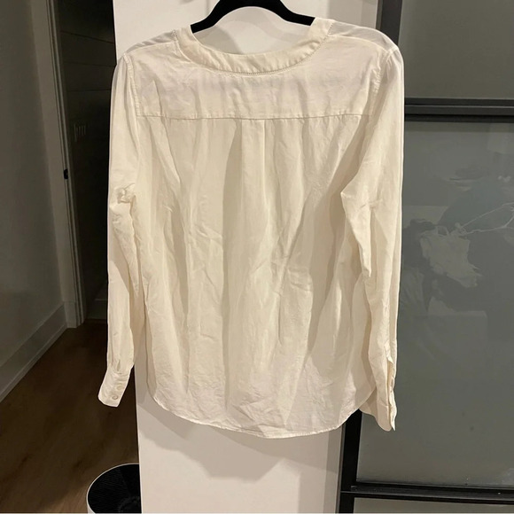 J. Crew Ivory Blouse - Picture 2 of 3